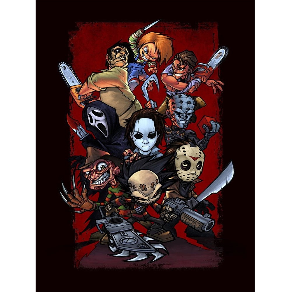 Megalia 5D DIY Full Round Drill Horror Anime Characters Picture | Walmart Canada Megalia 5D DIY Full Round Drill Horror Anime Characters Picture | Walmart Canada