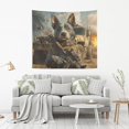 thumbnail image 2 of WOBOGO Justice Puppy Tapestry 60×40in Home Living Room Bedroom Wall Hanging Ornaments, 2 of 10