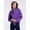 Electric Purple, variant on Women's Snap Placket Fleece Popover