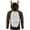 White, variant on Viikei Hoodies for Men Sweatshirts for Men Men's Fleece Christmas Antlers Hooded Color Block Sweatshirt