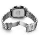 thumbnail image 4 of Reloj de de para hombre Reloj analógico deportivo plateado impermeable Sqaure, 4 of 6