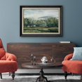 thumbnail image 4 of IDEA4WALL Premium Frame Wall Art Forest Clearing in Green Valley Landscape Print Nature Wilderness Fine Art Countryside Floral Botanical Wall Decor for Living Room, Office - 26"x36" Black, 4 of 5