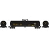 Athearn N Scale RTC 20,900-Gallon Acid Tank Car UTLX/Black/Gold Letter #802747