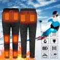 thumbnail image 1 of Pantalones calefactores cálidos Pantalones térmicos de invierno lavables con 8 áreas calefactables, pantalones térmicos eléctricos para hombres y mujeres, 1 of 7