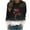 Splice Black, variant on gakvbuo Christmas Sweater for Women Funny Christmas Sweatshirt Crewneck Xmas Print Long Sleeve Blouse Party Pullover Sweatshirt Tunic Tops Hoodless Shoulder Sweatshirt Gifts for Christmas