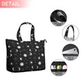 thumbnail image 2 of Black Gothic Sun Moon Star Pattern Travel Tote Bags for Women Carry On,Large Weekender Bags for Women Travel,Multi Functional Duffle Bag for Work,Shopping,Sports, 2 of 5