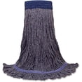 thumbnail image 2 of Genuine Joe, GJO20124CT, 5" Headband Earth Mop Refill, 12 / Carton, Blue, 2 of 2