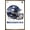 Bronze Framed Version, variant on NFL Seattle Seahawks - Drip Helmet 20 Wall Poster with Pushpins, 14.72" x 22.37"