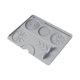 thumbnail image 3 of Mat de manipulación de café Mat de tampa de silicona sin deslizamiento, premium, almohadilla de manipulación, accesorio de café para la cafetería de Gris, 3 of 8
