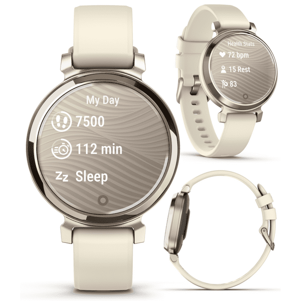 Lily 2 Cream Gold with Coconut Silicone Band : Target