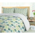 thumbnail image 5 of Ambesonne Garden Duvet Cover Set, Trees and Irregular Rounds, 2-Calking, Eggshell and Multicolor, 5 of 7