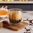 thumbnail image 3 of Tazas de café de vidrio CNGLASS 480 ml de doble pared, 2 piezas, 3 of 9