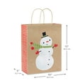 thumbnail image 3 of Large Stiff Handle Snowman Bag, 3 of 6