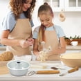 thumbnail image 4 of Angel Food Cake Pan,Tube Cake Pan,Non-Stick Chiffon Angel Food Cake Mold,Even-Heating Bundt Pan for Pound Cakes,Cheesecakes,Birthday & Wedding Baking, 4 of 6