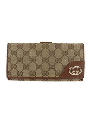 Gucci GG Canvas Compact Wallet w/ Tags