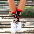 thumbnail image 3 of YESTUNE 1 Pair If You Can Read This Socks Funny Novelty Cotton Sock for Men Women Gift, 3 of 19