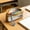 Brown, variant on Large Capacity Pencil Case with Handle – Solid Color Contrast Design, Transparent Window & Mesh Pocket for Quick View, Sturdy Fabric & Smooth Zipper, Great for Students and Daily Commute