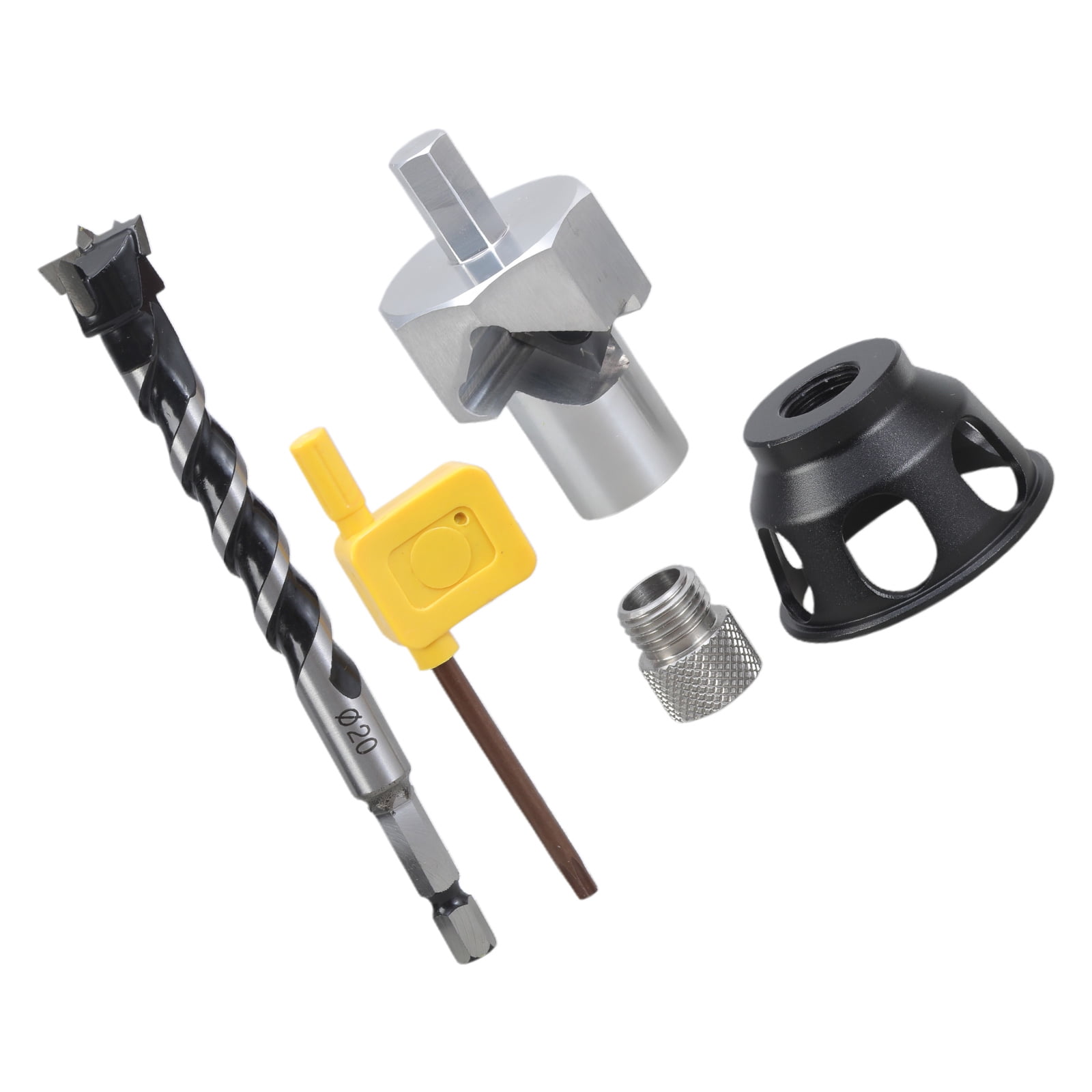 lanema Vertical Positioning Hole Puncher Pocket Hole Jig Carpentry Tool Mini Straight Angle Drill Guide Doweling Jig Kit