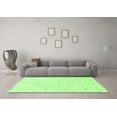 thumbnail image 3 of Ahgly Company Indoor Square Solid Green Modern Area Rugs, 7' Square, 3 of 4