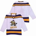 thumbnail image 3 of Camiseta de hockey sobre hielo Mighty Ducks 21 Portman 96 Conway 66 Bombay Ropa deportiva para exteriores Jerseys Costura Bordado Verde Negro Blanco, 3 of 5