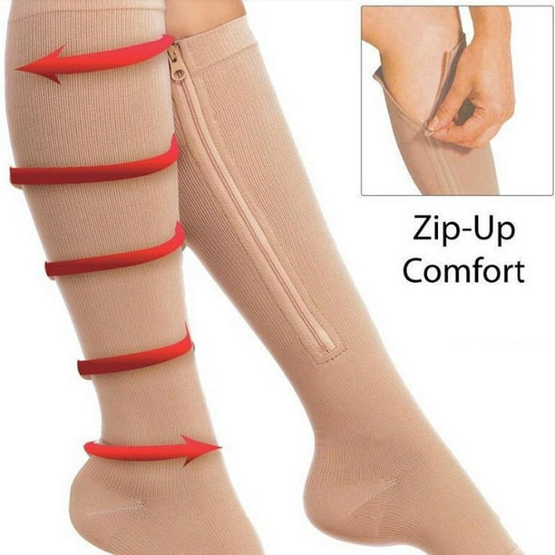 Copper Life 4-Pair Unisex Ankle-Length Compression Socks