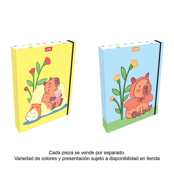 Carpeta Upak Capibaras Varios Modelos 1 pieza