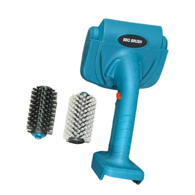 Cepillo Eléctrico Ergonómico Para Parrillas, Herramienta De Limpieza Para Rejillas De Barbacoa De Jardín Y Hogar.