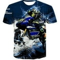 thumbnail image 1 of T-Shirt à Manches Courtes de Mode Tendance 3D de Course de Moto pour Hommes et Femmes--ZJKDGJKJ, 1 of 4