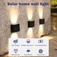 thumbnail image 4 of Luz Solar para exteriores, lámpara LED de pared alimentada por luz Solar, impermeable, iluminación hacia arriba y hacia abajo para Patio, calle, balcón, decoración de vallas, 4 of 4
