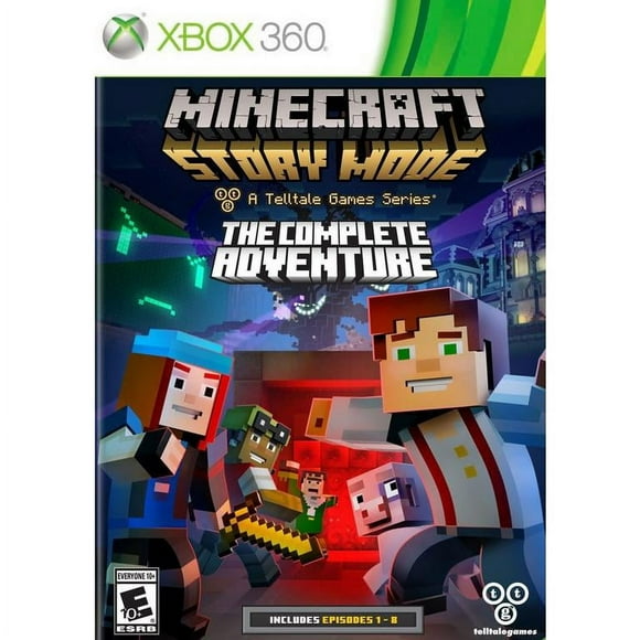 Minecraft Story Mode Complete Adventure - Xbox 360 (Used)