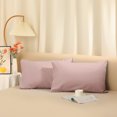 thumbnail image 6 of REGALWOVEN Cotton Pillowcases Queen Size Pillow Covers Set of 2 with Envelope Closure, Queen Pink, 6 of 6