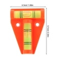 thumbnail image 2 of GOOHOCHY 4Pcs Bubble Level For RV RV Level Acrylic Orange High Precision Measurement For Vehicle Adjustments, 2 of 7