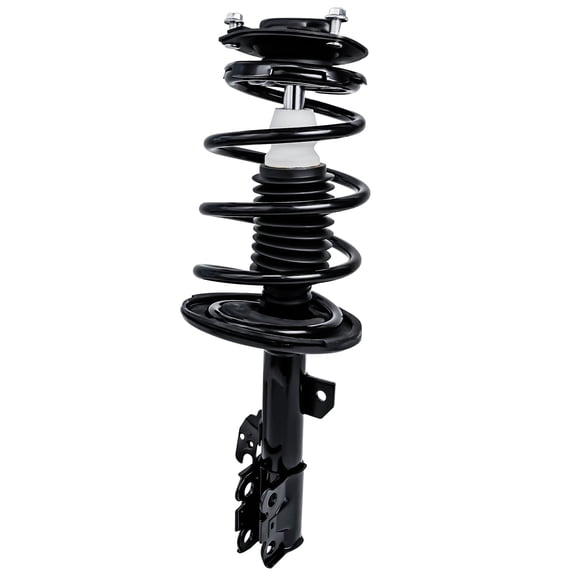 Detroit Axle - Front Strut for 2004 2005 2006 Toyota Camry Solara Lexus ES330, Driver Side Strut w/Coil Spring Assembly Quick Install Ready Shock Replacement