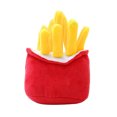 thumbnail image 3 of Juguete de peluche para perros, resistente a las mordeduras, rechinar los dientes, alivio del aburrimiento, forma de patatas fritas, juguete masticable para mascotas para cachorros, 3 of 5