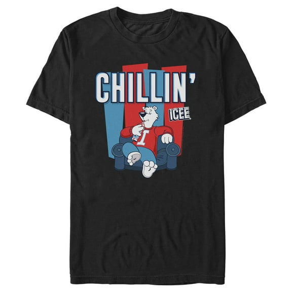 Men's ICEE Bear Chillin' Graphic Tee Black 2X Large
