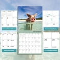 thumbnail image 4 of 2026 Wall Calendar, Pig Calendar 2026,PIG Monthly Wall Calendar, 12" x 24" Open,Family Planner Calendar, Home & Office Organizer,Hangable, 4 of 6