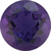 1/3 Ct Round Loose Amethyst (Heat Treated Quality, Standard)