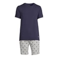 thumbnail image 5 of U.S. Polo Assn. Men's Lounge Short Sleeve T-Shirt and Shorts Set, 5 of 5