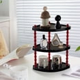 thumbnail image 3 of Cream-Colored Multi-Layer Storage Shelf – Decorative Organizer for Books, Cosmetics, or Home Accessories, 3 of 6