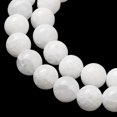 thumbnail image 4 of 10strands Natural Malaysia Jade Bead Strands Dyed & Heated Round Beads White 6mm Hole: 1mm about 64pcs/strand 15 inch, 4 of 5