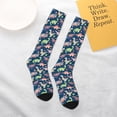 thumbnail image 5 of Balery Dinosaur Printed Novelty Socks Men's Women's Crew Socks Sports Socks Knee High Socks Cotton Socks Quirky and Cool Socks, 5 of 9