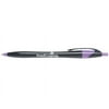 Hub Pen 329PUR-BLK Javalina Midnight Black Pen - Purple Trim & Black Ink - Pack of 250