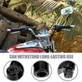thumbnail image 6 of LEORX 2Pcs Black Motorcycle Mirror Mounts for Motorbike and Cycling Bike Accessories, 6 of 8
