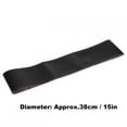 thumbnail image 4 of Car Steering Wheel Cover, Steering Wheel Cover Microfiber Leather Standard Specification Car Interior Decoration  For Car Interior Accessory For Steering Wheel Black Red, 4 of 8