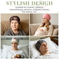 thumbnail image 6 of PHOGARY 5pcs Women's Slouchy Beanie Chemo Hat Stretch Cancer Head Wraps Sleep Head Scarf for Cancer Patient, 6 of 7