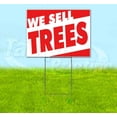 thumbnail image 1 of We Sell Trees (18" x 24") Yard Sign, Includes Metal Step Stake, 1 of 6