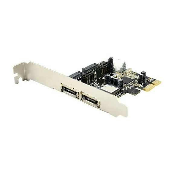 FOR PCI-E TO SATA/ESATA Converter Card Desktop Hard Drive pcie Expansion Card Sil3132 Chipset pCIE TO SATA3.0 2 PORT ESATA