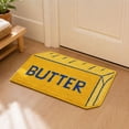 thumbnail image 3 of Clearance! Butter Rugs, 16"×24" Outdoor Entry Door Mat, Bathroom Shower Kitchen Doorway Home Decor & Funny Gift, 3 of 4