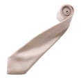 thumbnail image 2 of Premier Cravate Satin Simple pour Homme (Lame Étroite), 2 of 3