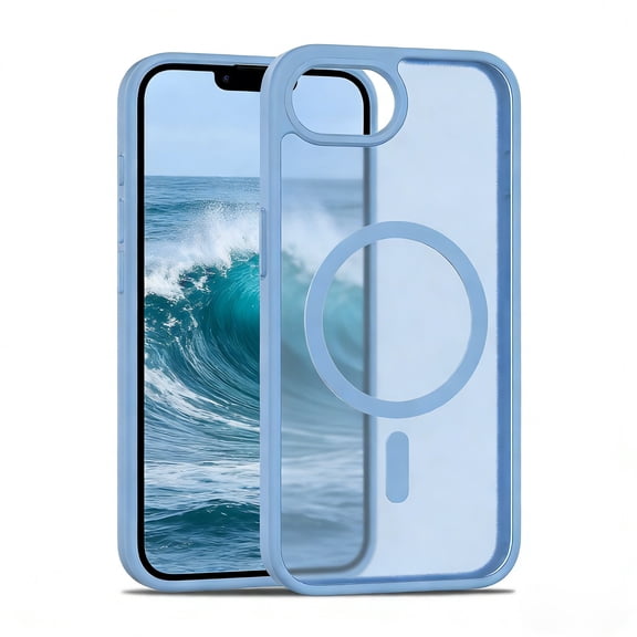 XNB Magnetic for iPhone 16e Protective Case,Shockproof,Compatible with MagSafe, Slim Transparent Matte Cover for iPhone 16e